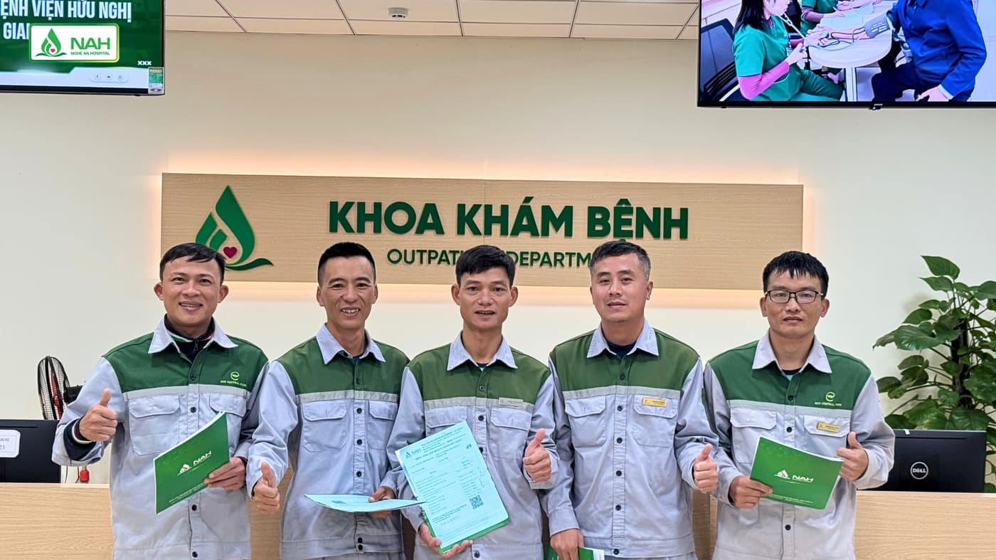 Khám sức khỏe doanh nghiệp tại BV Hữu nghị Đa khoa Nghệ An