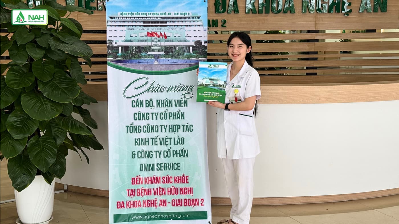 Khám sức khỏe doanh nghiệp tại BV Hữu nghị Đa khoa Nghệ An