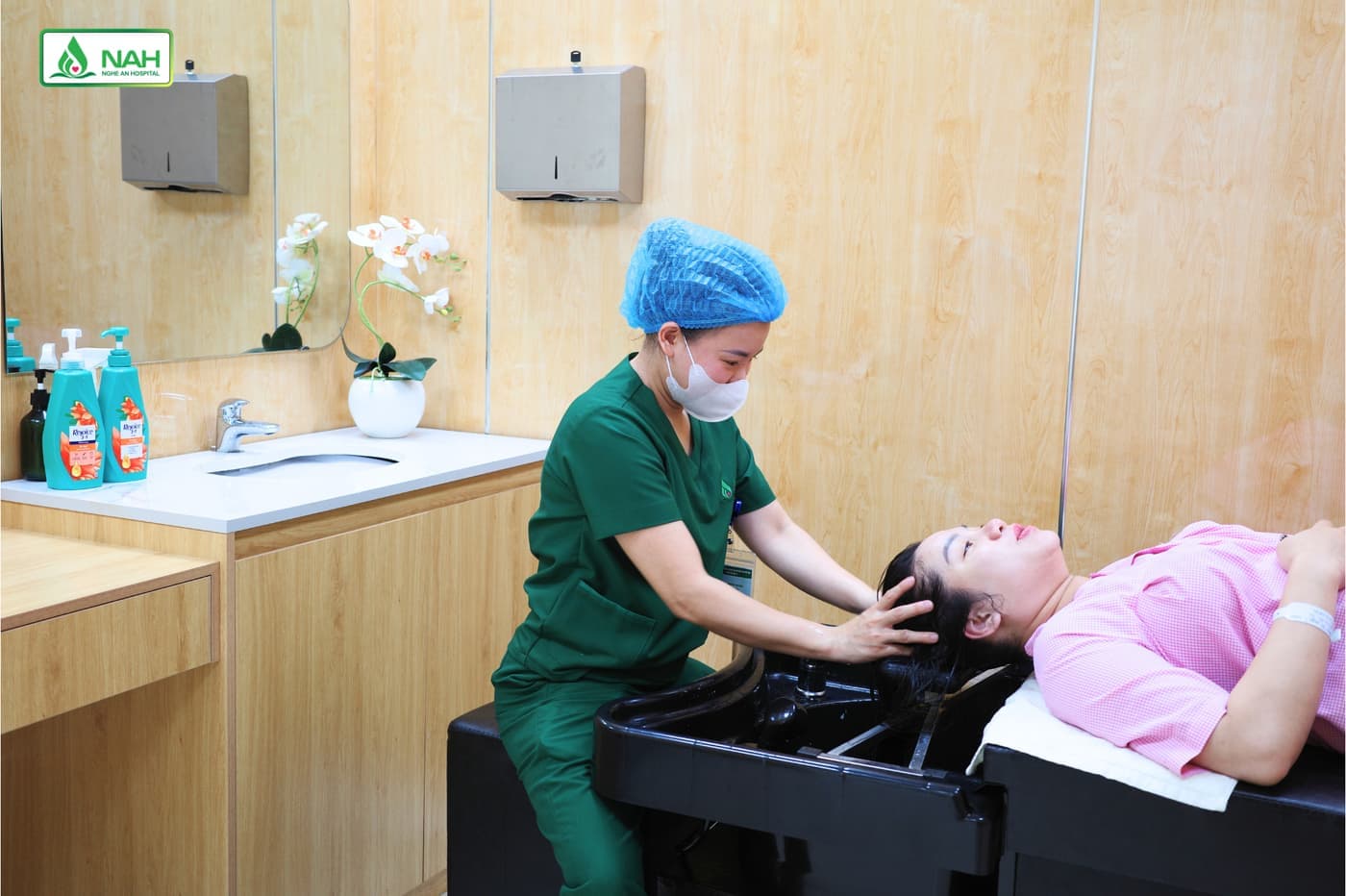 Khu vực spa sau sinh